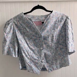 Vintage homemade blouse